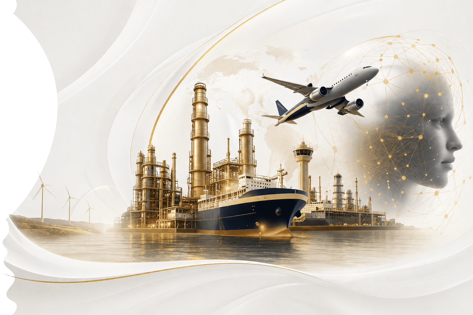 Global investment infrastructure spanning energy, aviation and maritime transport